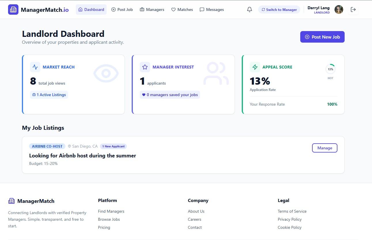 Manager Match screenshot 1